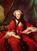 Jjean-Marc nattier Portrait of Queen Marie Leszczynska oil painting on canvas